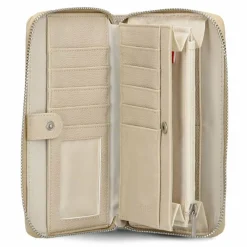 Best Zwei Mademoiselle Geldbörse 20 cm nubuk linen