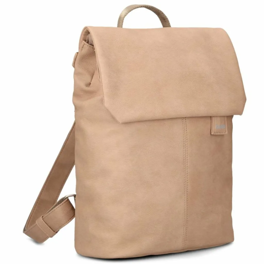 Zwei Daypacks<Mademoiselle.M Daypack 35 cm Laptopfach nubuk sand
