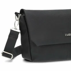 Online Zwei Mademoiselle.M Messenger 33 cm Laptopfach nubuk black