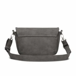 Clearance Zwei Mademoiselle.M Messenger 28 cm nubuk stone