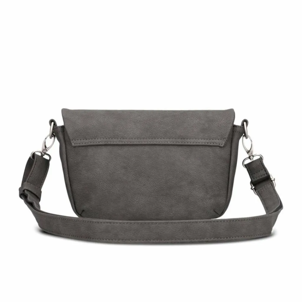 Clearance Zwei Mademoiselle.M Messenger 28 cm nubuk stone