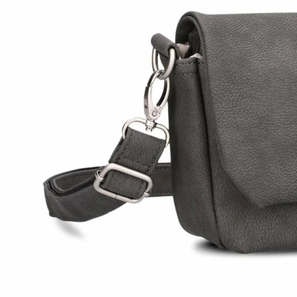 Clearance Zwei Mademoiselle.M Messenger 28 cm nubuk stone