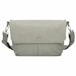 Zwei Messenger Bags|Laptoptaschen<Mademoiselle.M Messenger 33 cm Laptopfach sage