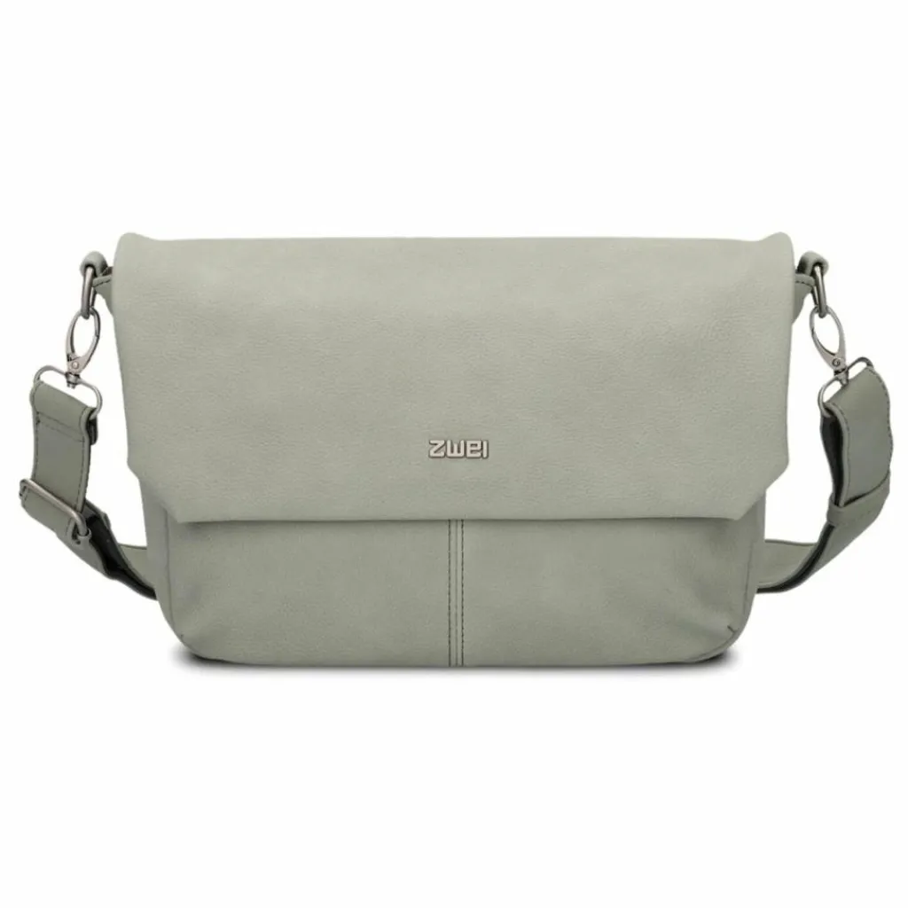 Zwei Messenger Bags|Laptoptaschen<Mademoiselle.M Messenger 33 cm Laptopfach sage
