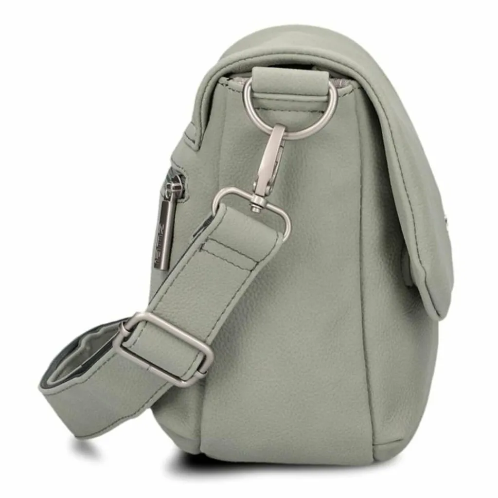 Zwei Messenger Bags|Laptoptaschen<Mademoiselle.M Messenger 33 cm Laptopfach sage