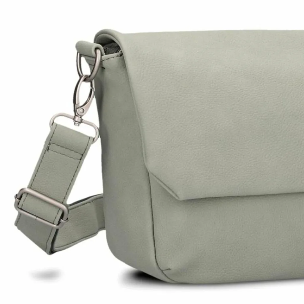 Zwei Messenger Bags|Laptoptaschen<Mademoiselle.M Messenger 33 cm Laptopfach sage