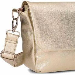 Zwei Messenger Bags|Laptoptaschen<Mademoiselle.M Messenger 33 cm Laptopfach gold