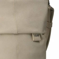 Zwei Schultertaschen<Mademoiselle.M Schultertasche 31 cm nubuk linen