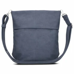 Online Zwei Mademoiselle.M Schultertasche 27 cm nubuk blue