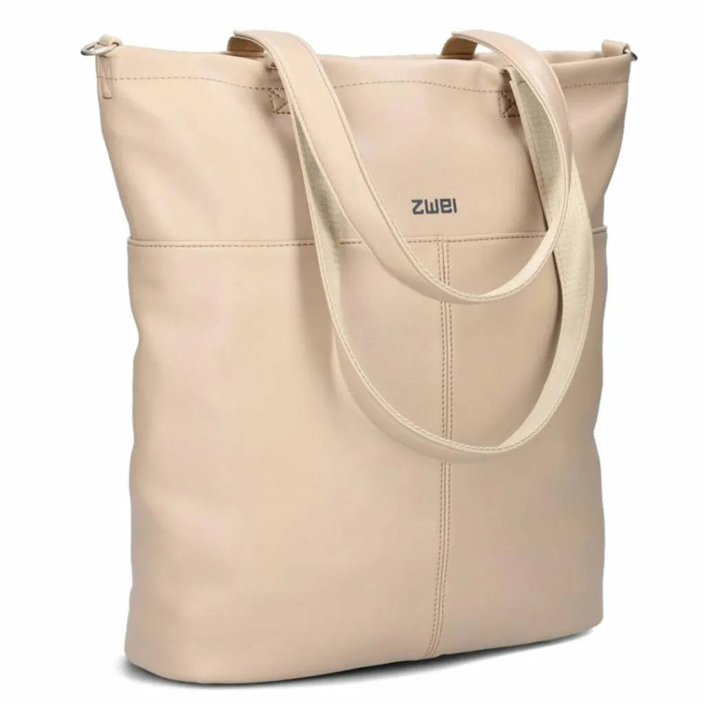 Zwei Mademoiselle.M Shopper Tasche 37 cm