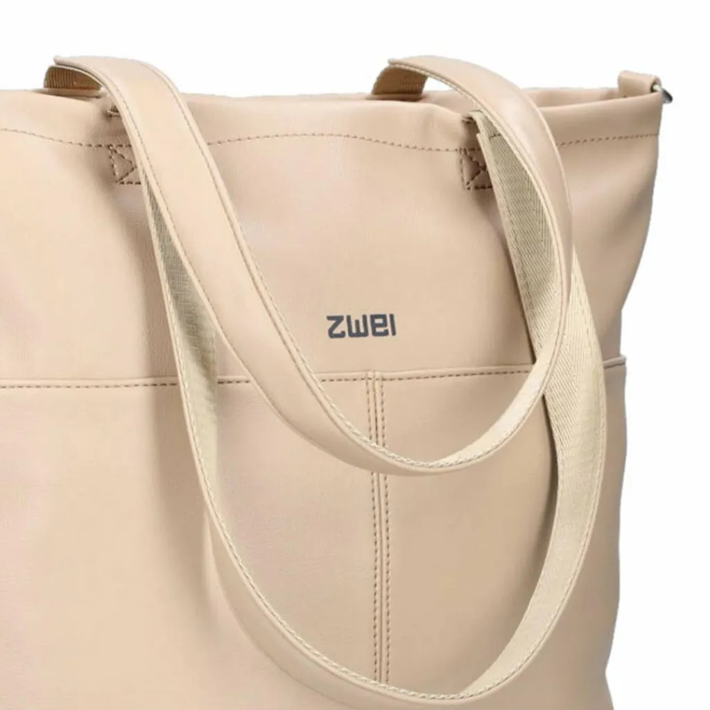 Zwei Mademoiselle.M Shopper Tasche 37 cm