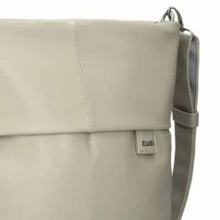 Clearance Zwei Mademoiselle.M Umhängetasche 35 cm cement